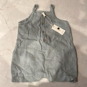 Quincy Mae 100% organic romper 18-24m